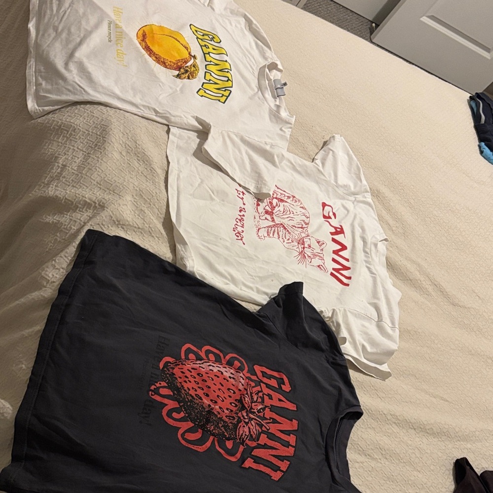Ganni T-Shirt Bundle